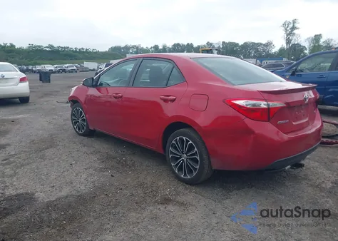 2015 Toyota Corolla S Plus from USA, damaged, VIN 2T1BURHE7FC275624